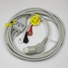 ECG Cable Philips One-Piece 3-Lead Snap 