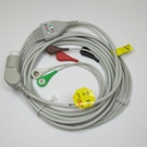 ECG Cable Philips One-Piece 5-Lead Snap 