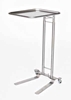 MCM Stainless Steel Mayo Stand with Foot Control 