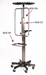Stainless Steel Lift Assist IV Pole, 28 Hooks - MCM253