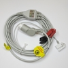 ECG Cable Philips One-Piece 3-Lead Pinch 